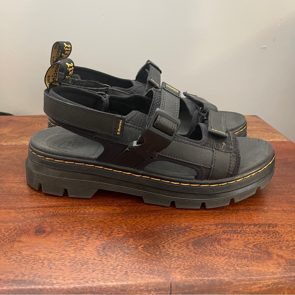 Dr. Martens Black Sandals - Picture 3 of 9